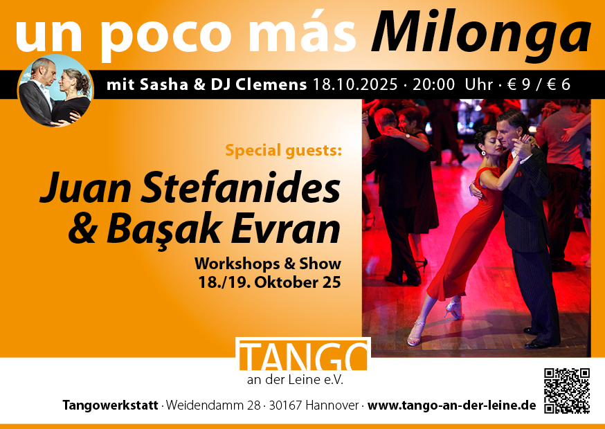 Basak und Juan mit Showtanz und Workshops in Hannover
